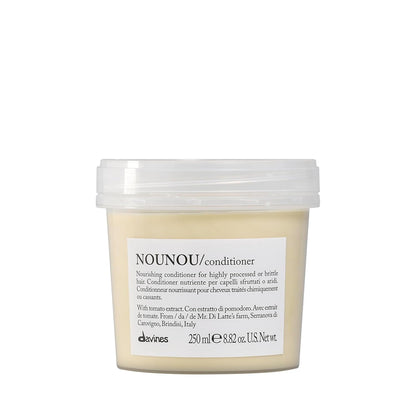 NOUNOU Conditioner, Hydrating Deep Conditioner for Bleached, Permed, Relaxed, Damaged or Very Dry Hair, Replenishes Chemically Processed Hair - WORLD TIME VISITS