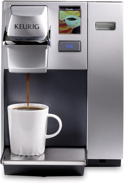 K155 Office Pro Single Cup Commercial K-Cup Pod Coffee Maker, Silver - WORLD TIME VISITS