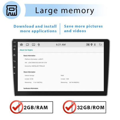 UNITOPSCI NEW 2Din Android 11 Car Stereo Radio 9'' HD Touch Screen Car MP5 Player Autoradio GPS Support WIFI Bluetooth Mirror Link FM/RDS Radio【For Mercedes-Benz C-Class 2007-2010】