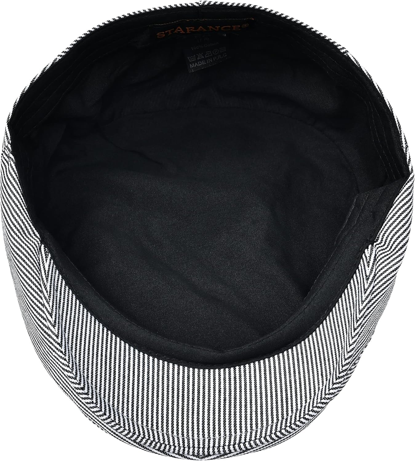 Men'S Cotton Ivy Gatsby Newsboy Hat Summer Driving Scally Cap Thin