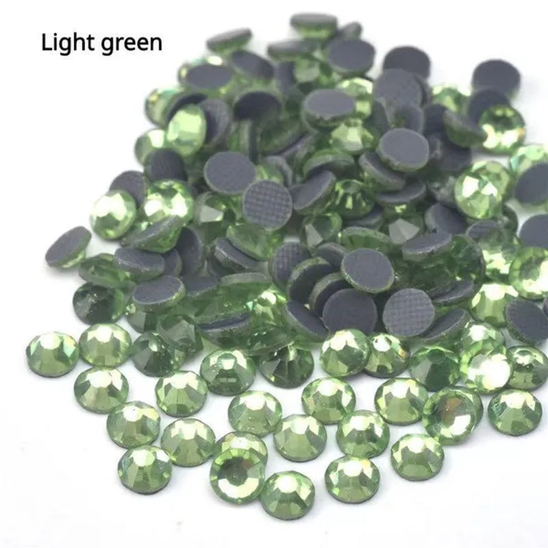 SS6-SS30 High Quality  Hotfix Rhinestone Hot fix Diamond Iron On Rhinestones for DIY