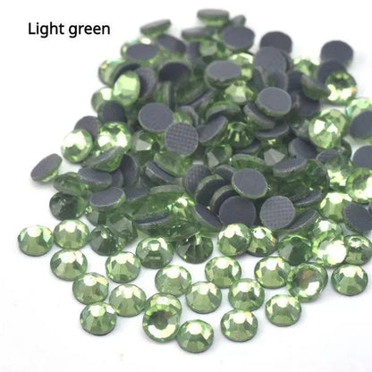 SS6-SS30 High Quality  Hotfix Rhinestone Hot fix Diamond Iron On Rhinestones for DIY