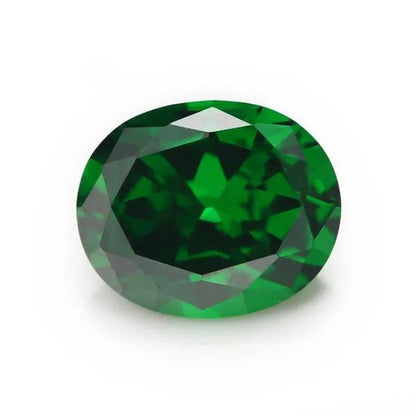 15 Kinds of Color Natural Gemstone Green Emerald Sapphire Ruby 4X6Mm Oval Cut Sri - Lanka VVS Gemstone 0.4 - 1.10 Cts - WORLD TIME VISITS