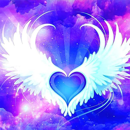 DIY 5D Diamond Painting Heart Full Drill with Number Kits Home Decor Wall Painting the Gift Arts and Crafts for Adults,Teenagers,The Old