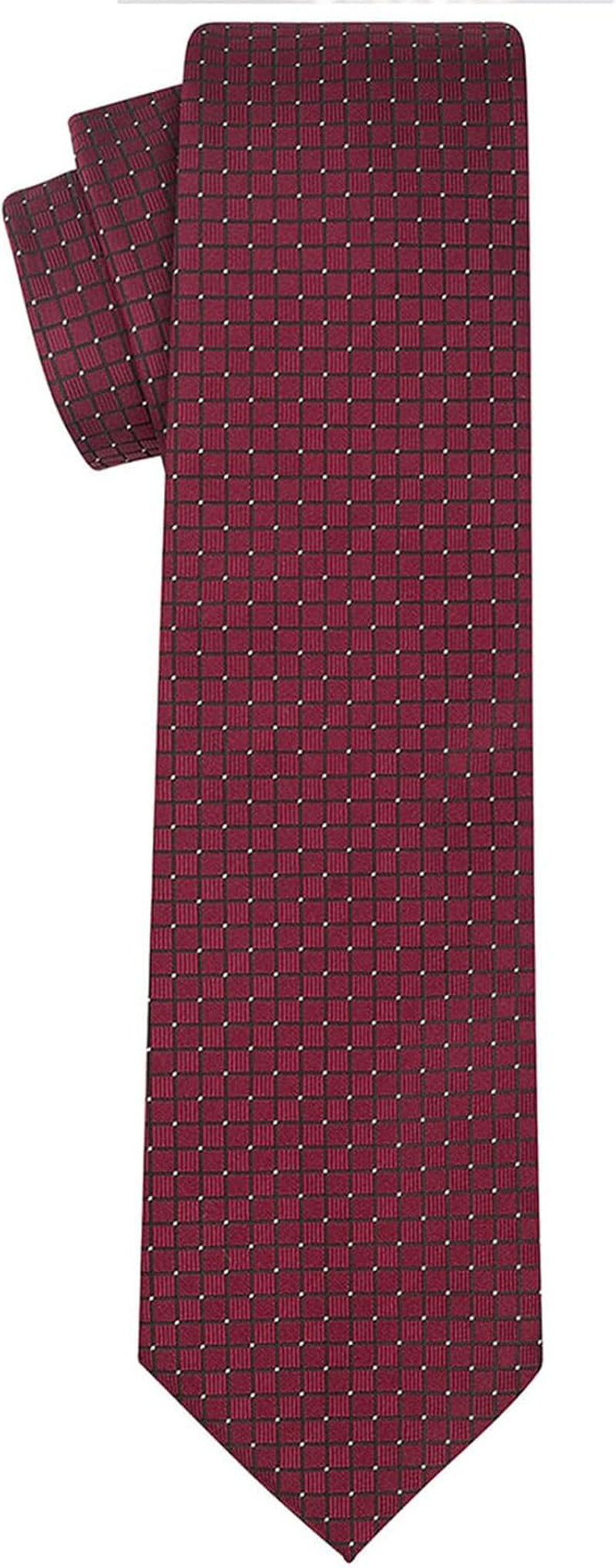 Mens 63'' XL Extra Long Tie Solid Festive Necktie + Gift Box