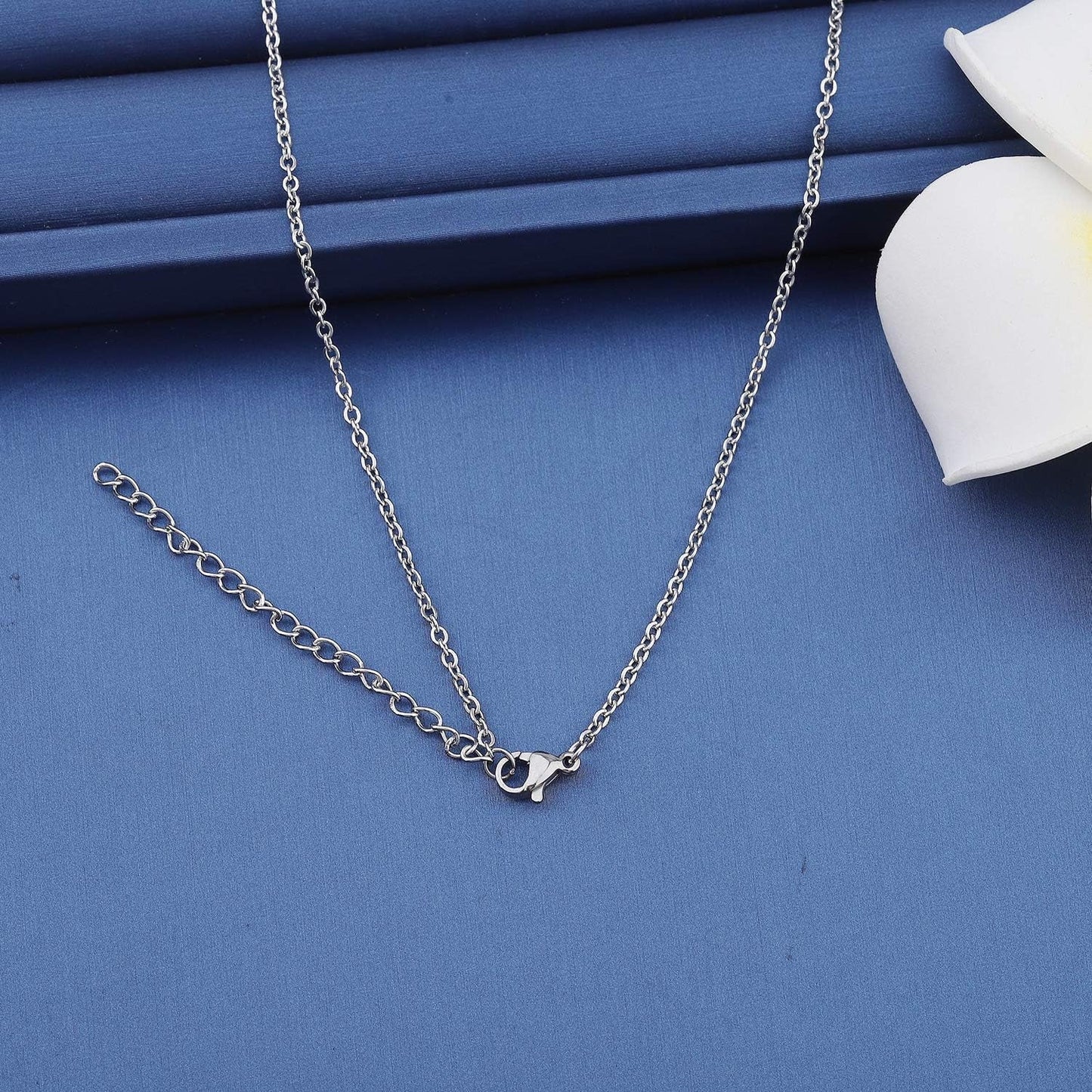 Stainless Steel Soaring Dove Bird Pendant Necklace Bird Jewelry Peace Gift for Her