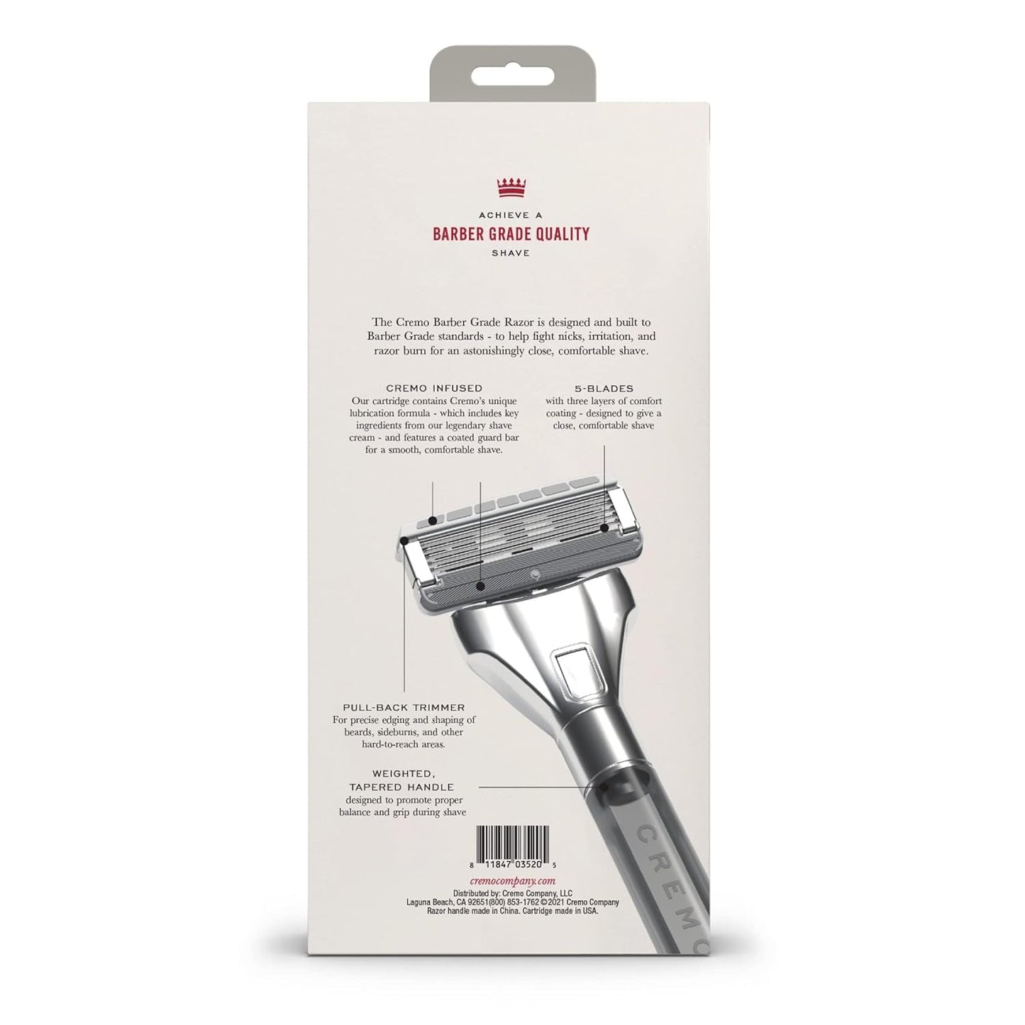 Astonishingly Superior Barber Grade Refillable System Razor