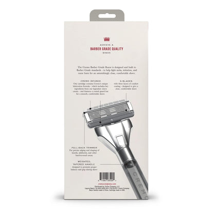 Astonishingly Superior Barber Grade Refillable System Razor