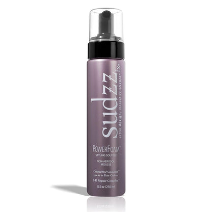 Powerfoam Styling Souffle - Non-Aerosol Thickening Mousse for Curly Hair - Travel Size Foam for Black Women & Men - WORLD TIME VISITS
