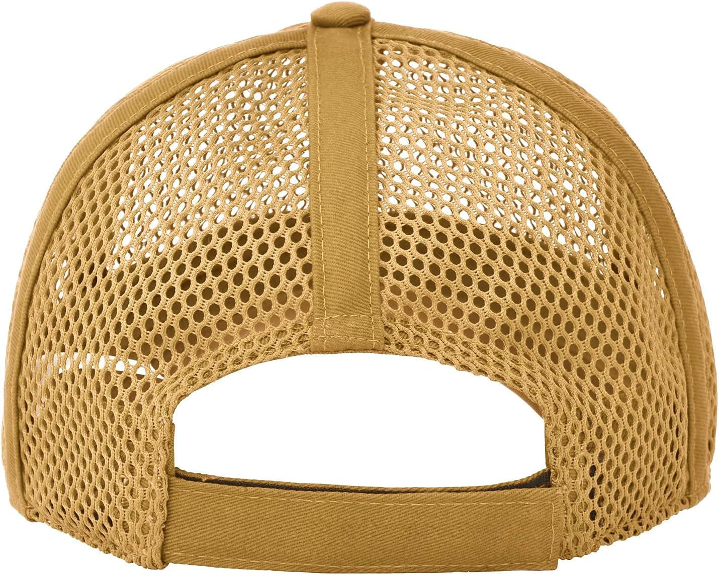 Men Mesh Trucker Baseball Cap Adjustable 6-Panel Hat Outdoor Sports Wear