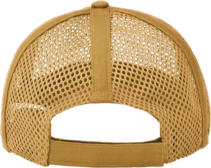 Men Mesh Trucker Baseball Cap Adjustable 6-Panel Hat Outdoor Sports Wear