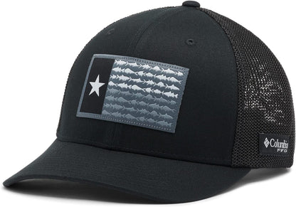 Unisex Adult PFG Fish Flag Mesh Ball Cap