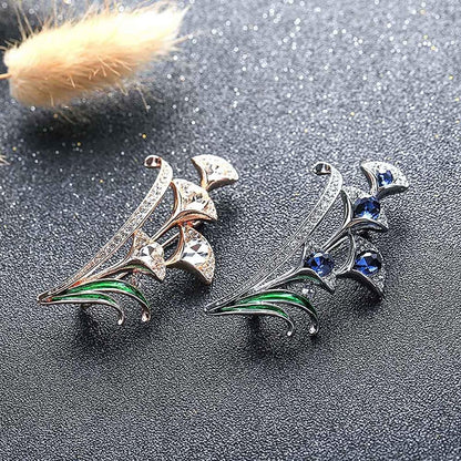 Brooch Flower Shape Rhinestone Design Alloy Fashion Clothes Brooch Pin for Party,Vintage Fashion Brooch Pins for Women Teen Girls Crafts Gift