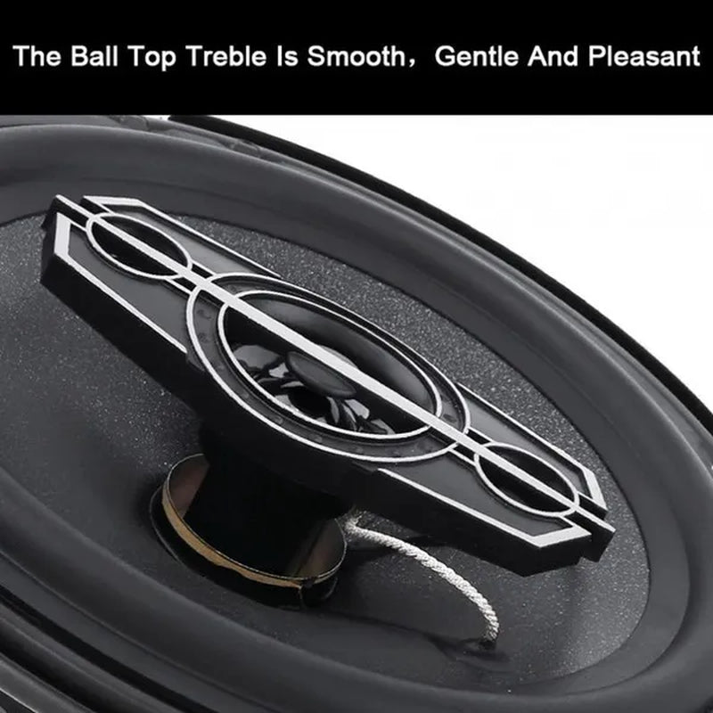2Pcs 6 Inch 600W 4 Way Car Coaxial Speakers Music Stereo Full Range Frequency Hifi Speakers Non Destructive Installation