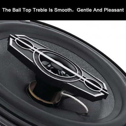 2Pcs 6 Inch 600W 4 Way Car Coaxial Speakers Music Stereo Full Range Frequency Hifi Speakers Non Destructive Installation