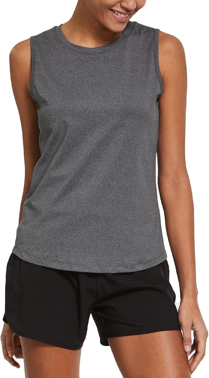 Workout Tank Tops for Women Sleeveless Running Loose Fit Yoga Tops Active Shirts Pickleball Sports Gym Exercise