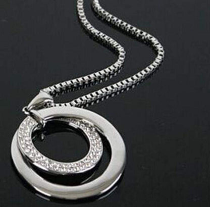 Necklaces for Women Infinity Love Heart Letter Pendant Charm Engagement Crystal Rhinestone Necklace Jewelry Gifts for Wife, Birthday or Chrismas Holiday Gift for Her, Mom, Girlfriends