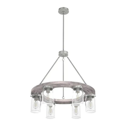 Hunter Fan Company Devon Park 6 Bulb Hanging Chandelier Indoor Light Fixture