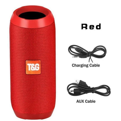 Bluetooth Speaker Outdoor Portable Waterproof Wireless Audio Multifunction Stereo Bass USB/TF/FM Radio Loud