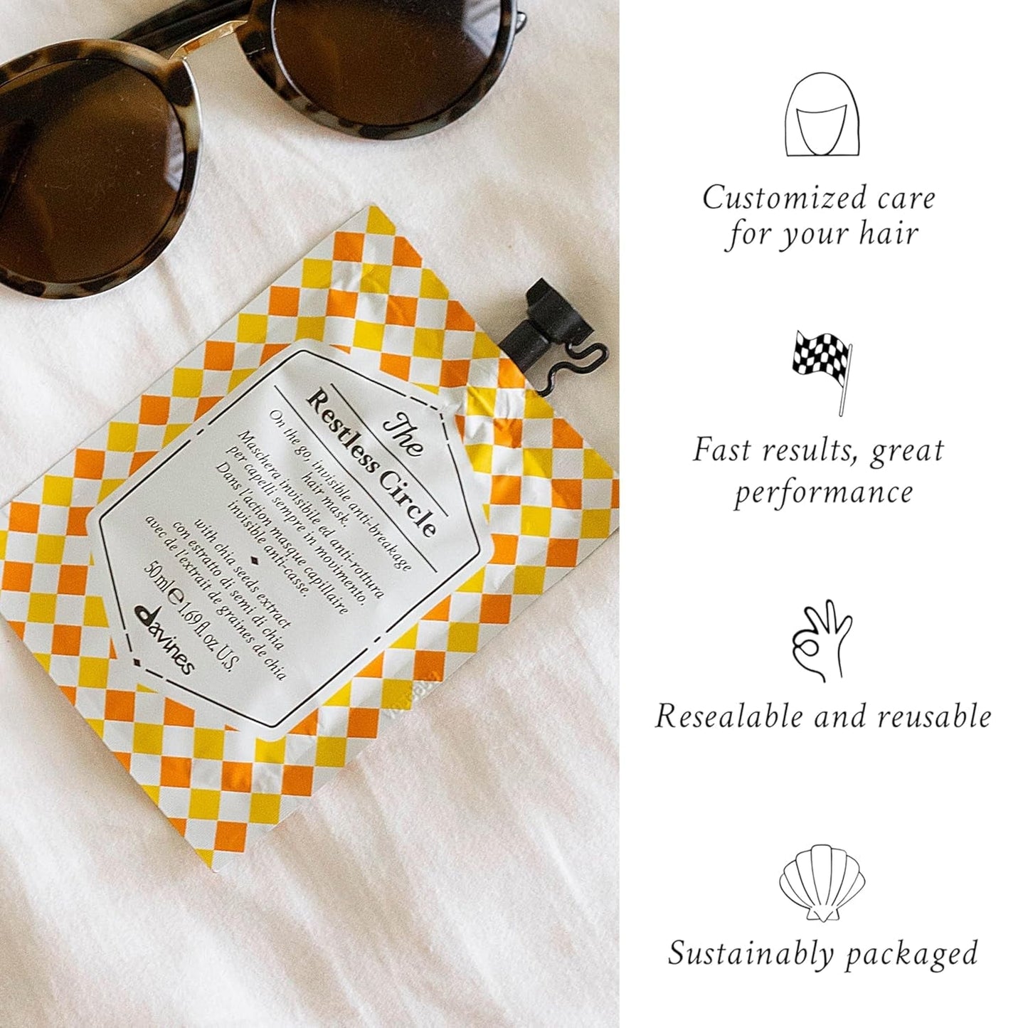 the Circle Chronicles, Travel-Sized Hair Mask and Scalp Treatment, Nourish, Add Shine, Repair, Purify, Revitalize, Soothe, Protect and Maintain Hydration