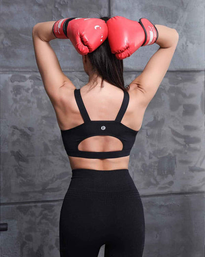 High Impact Sports Bras for Women,Racerback Running Bra Workout Crop Tank Tops Longline Sports Bra Push Up