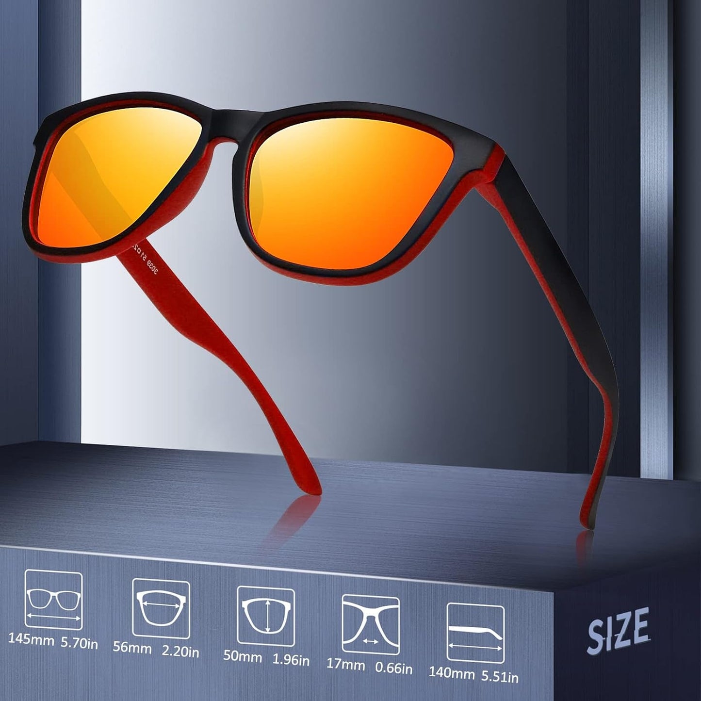 Polarized Sunglasses for Women Men Trendy Classic Retro Designer Style