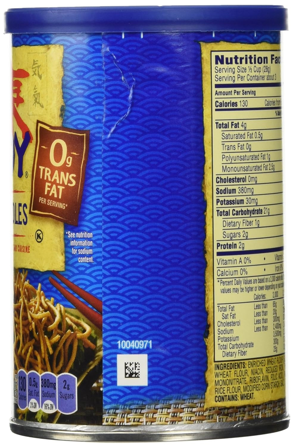 , Rice Noodles, 3Oz Canister (Pack of 4) - WORLD TIME VISITS