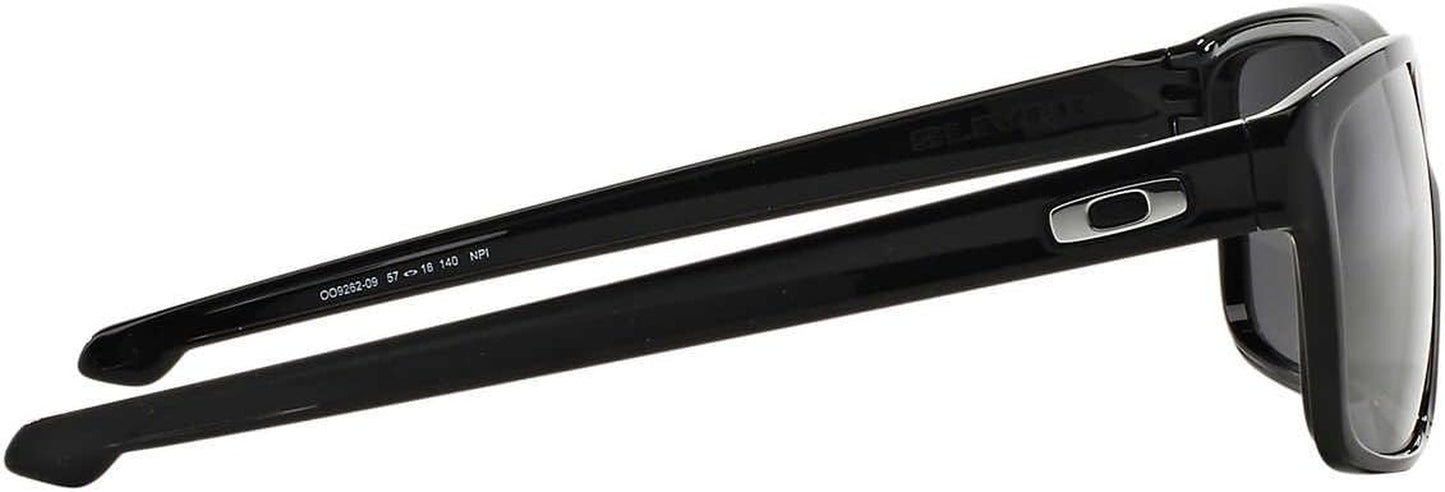 Men'S Oo9262 Sliver Rectangular Sunglasses