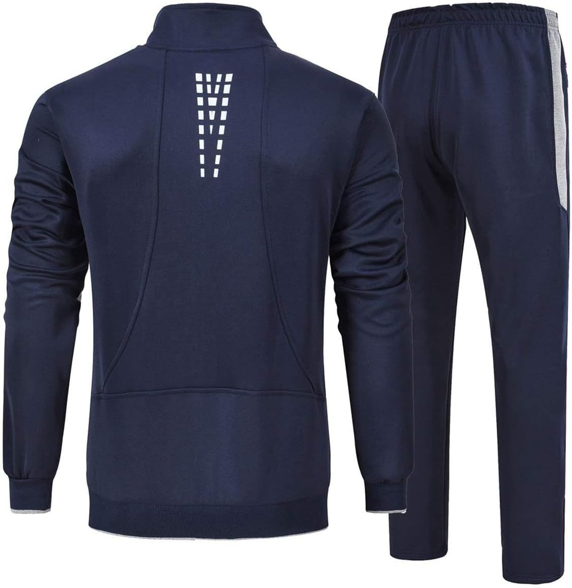 Men'S Tracksuit Sweatsuits 2 Piece Set Athletic Jogging Gym Activewear Sweat Track Suits Sets - WORLD TIME VISITS