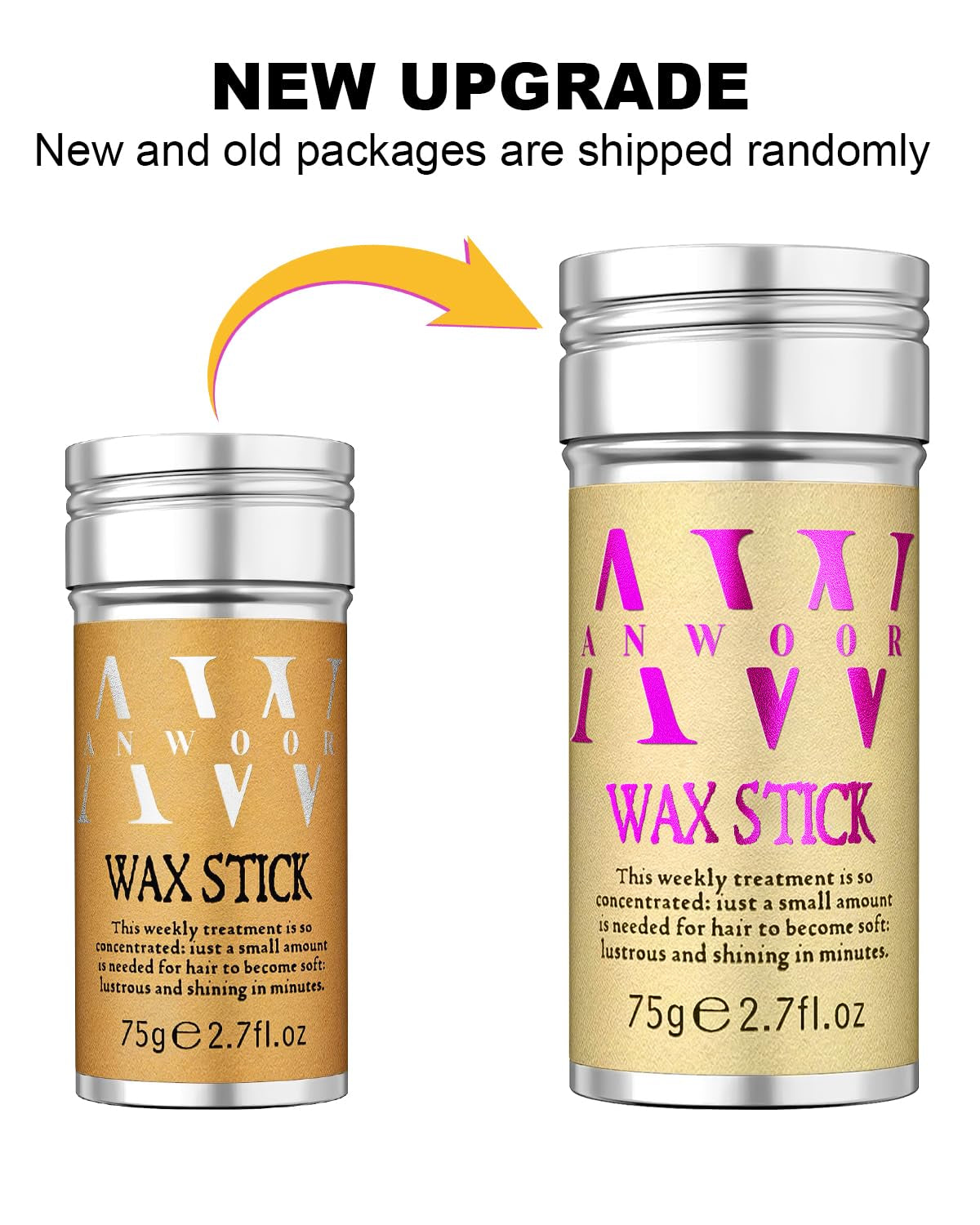 Hair Wax Stick, Wax Stick for Hair Flyaways Kids & Women Hair Accessories for Women Girls Hair Bun Maker for Kids Hair Slick Stick Baby Hair Gel Stick Kids Hair Products Hair Smoothing Stick