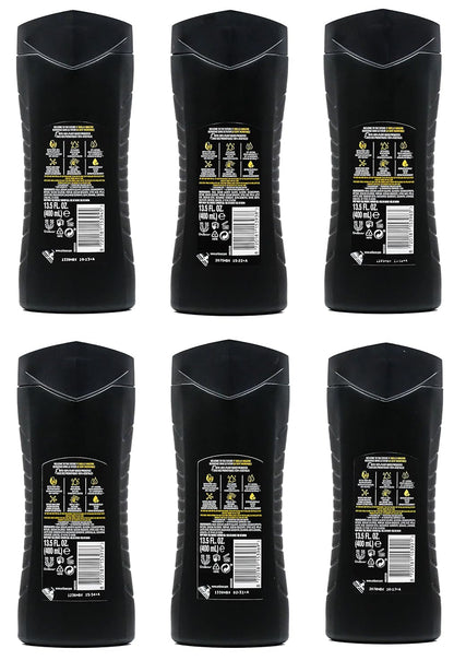 Body Wash 12H Refreshing Fragrance 3-IN-1 Body, Face, Hair Wash, Variety of 6 Scents - 13.5 Fl Ounce (400 Ml)