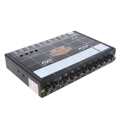 Car Audio 7 Band Equalizer Modified Car EQ Equalizer Class Fever Audio Car Tuner ENC - WORLD TIME VISITS