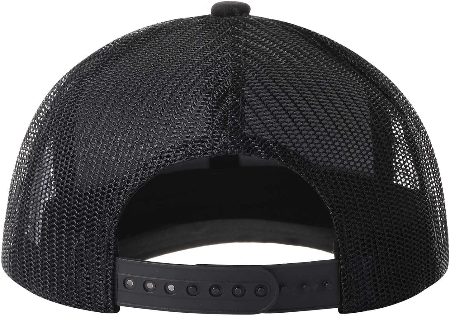 2 Pack Snapback Trucker Baseball Hats Mesh Back Adjustable Blank Ball Caps for Men Women