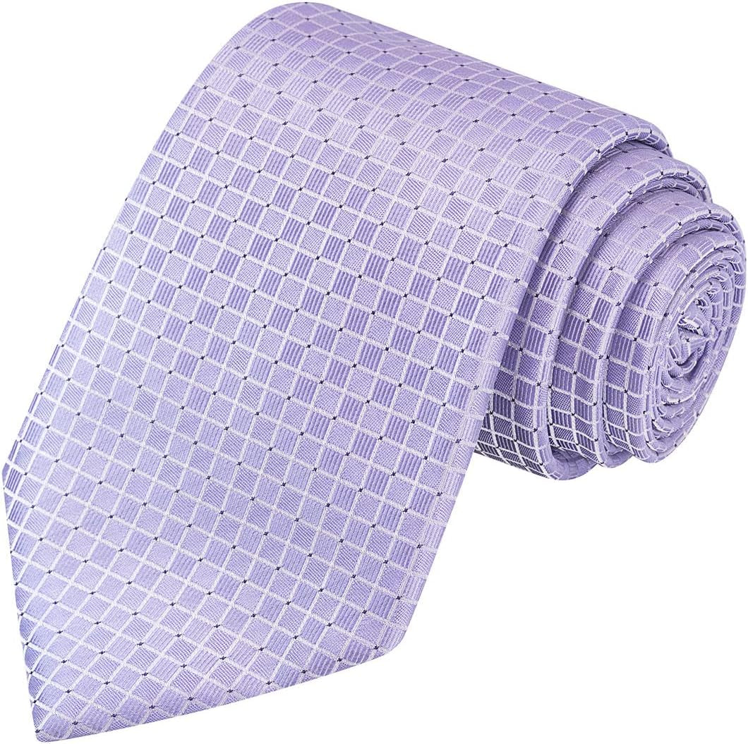 Mens 63'' XL Extra Long Tie Solid Festive Necktie + Gift Box