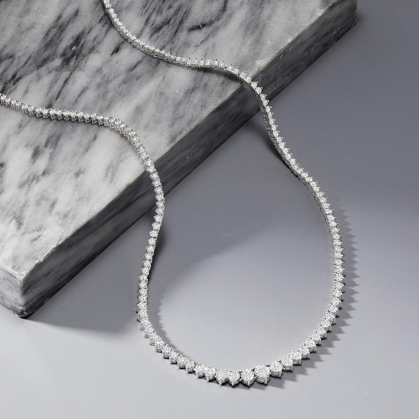 3.00 Ct. T.W. Diamond Tennis Necklace