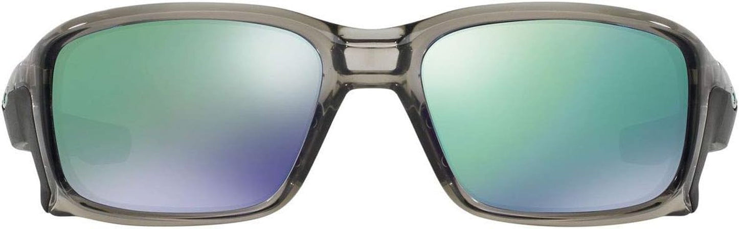 Men'S Oo9331 Straightlink Rectangular Sunglasses