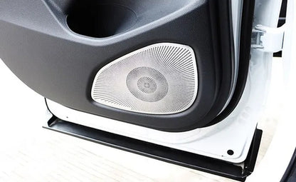 High Grade Car Audio Speaker Decor for Mitsubishi Eclipse Cross 2017 2018 2019 Car Side Door Loudspeaker Trims Cover Car Styling Accssories