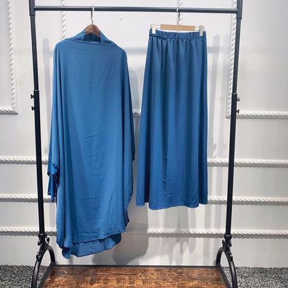 Women Muslim Dress Ramadan One Piece Prayer Garment Hijab Abaya Dubai Islam Robe African Turkey Caftan