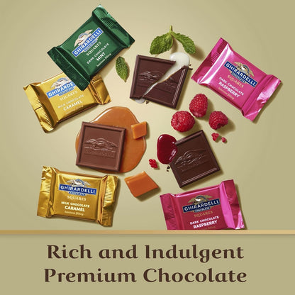 Premium Assorted Chocolate Squares, Chocolate Assortment, 15.77 Oz Bag