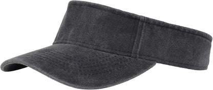 1 Piece of Sport Wear Athletic Visor Sun Sports Visor Hat Visor Adjustable Cap for Women and Men (One Size) - WORLD TIME VISITS