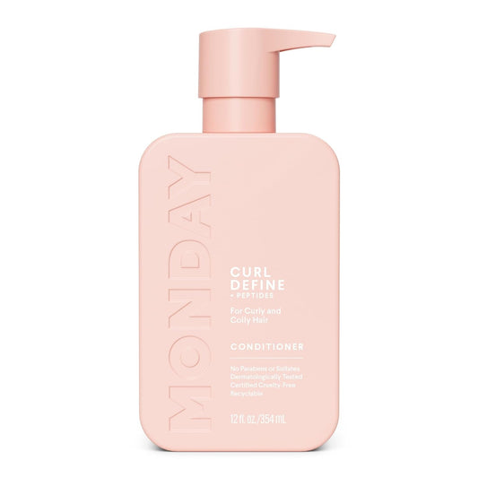 Curl Define Conditioner 12Oz, Nourishing Curls, Coconut Oil, Shea Butter, Enhancing Shine and Strengthening Hair