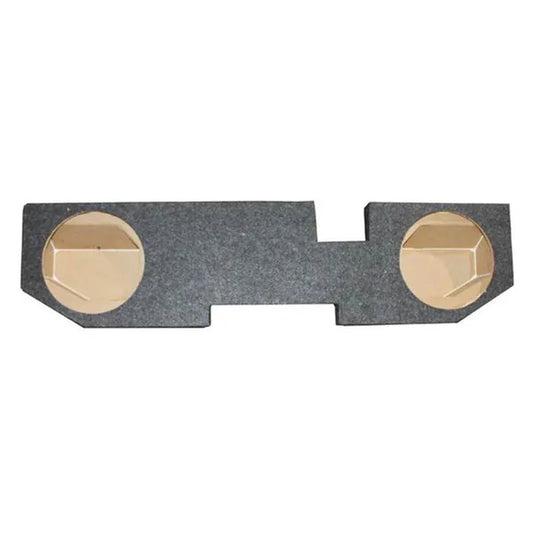 Qpower QDODGE104DOOR Dodge Quad Cab '02-15 Dual 10" Truck Subwoofer Box - WORLD TIME VISITS