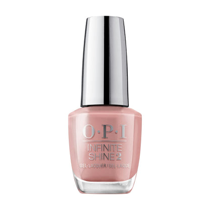 OPI Infinite Shine 2 Long-Wear Lacquer, Barefoot in Barcelona, Nude Long-Lasting Nail Polish, 0.5 Fl Oz