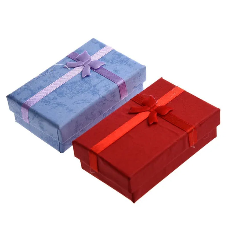 12PCS Luxury Gift Boxes Box for Pendant Bracelet Earring Necklace Ring - WORLD TIME VISITS