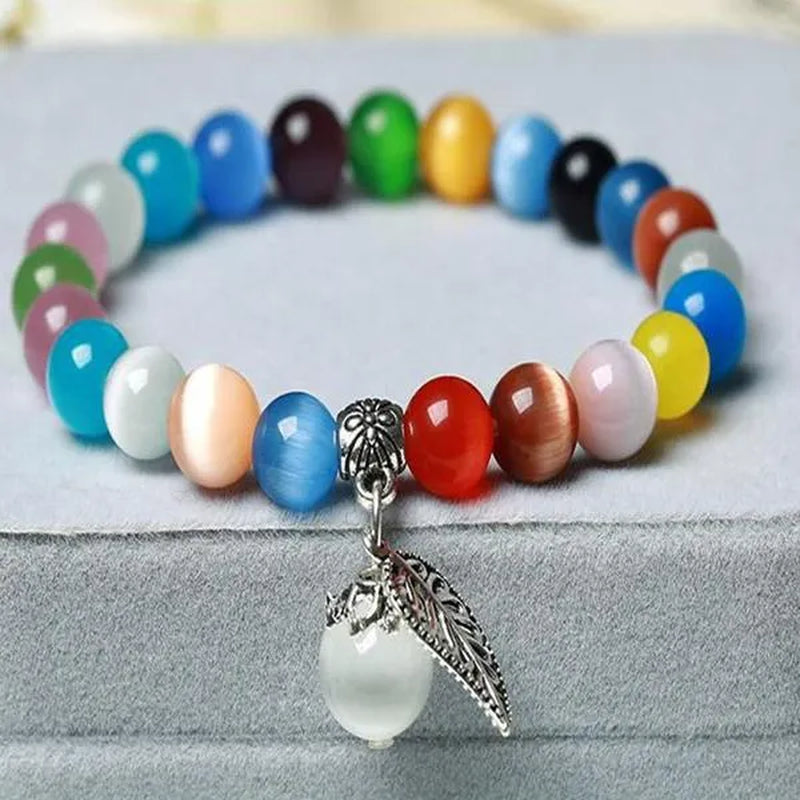 New Fashion cat's eye stone women's Bracelet  national style Buddha  bead bracelet lady crystal Bracelet jewelry