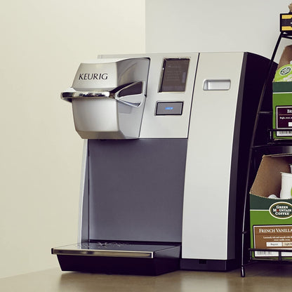 K155 Office Pro Single Cup Commercial K-Cup Pod Coffee Maker, Silver