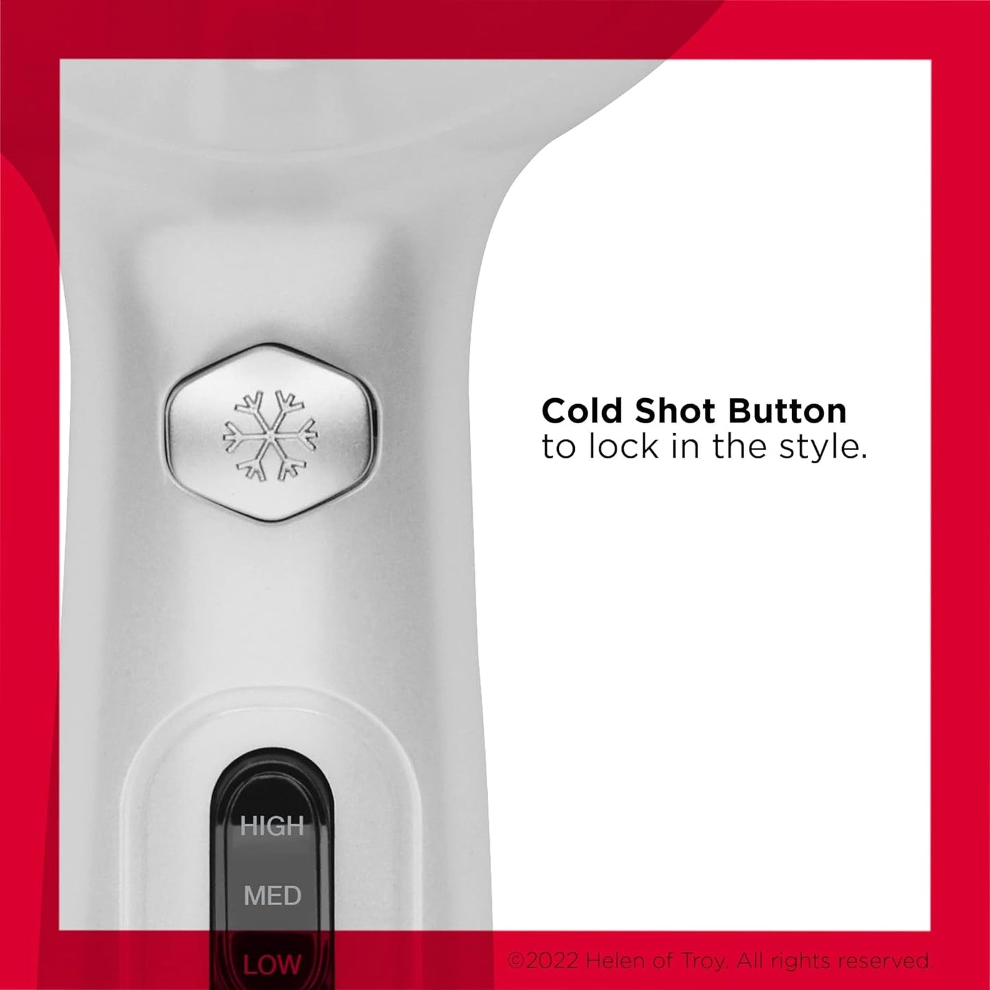 Volume Booster, Hair Dryer with Curl Enhancing Diffuser | Increase Volume, Decrease Frizz and Damage, Fast Drying, 1875 Watts (White)