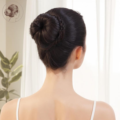 50PCS Spiral Hair Pins, Spin Pins Non-Scratch round Tips, Twist Screw Hair Pin for Women Bun Hair Style DIY, Spiral Bobby Pins Black