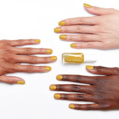 Expr Nail Polish, Quick-Dry Bright Yellow Nail Polish, Vegan, Sh00K, 0.33 Fl Oz
