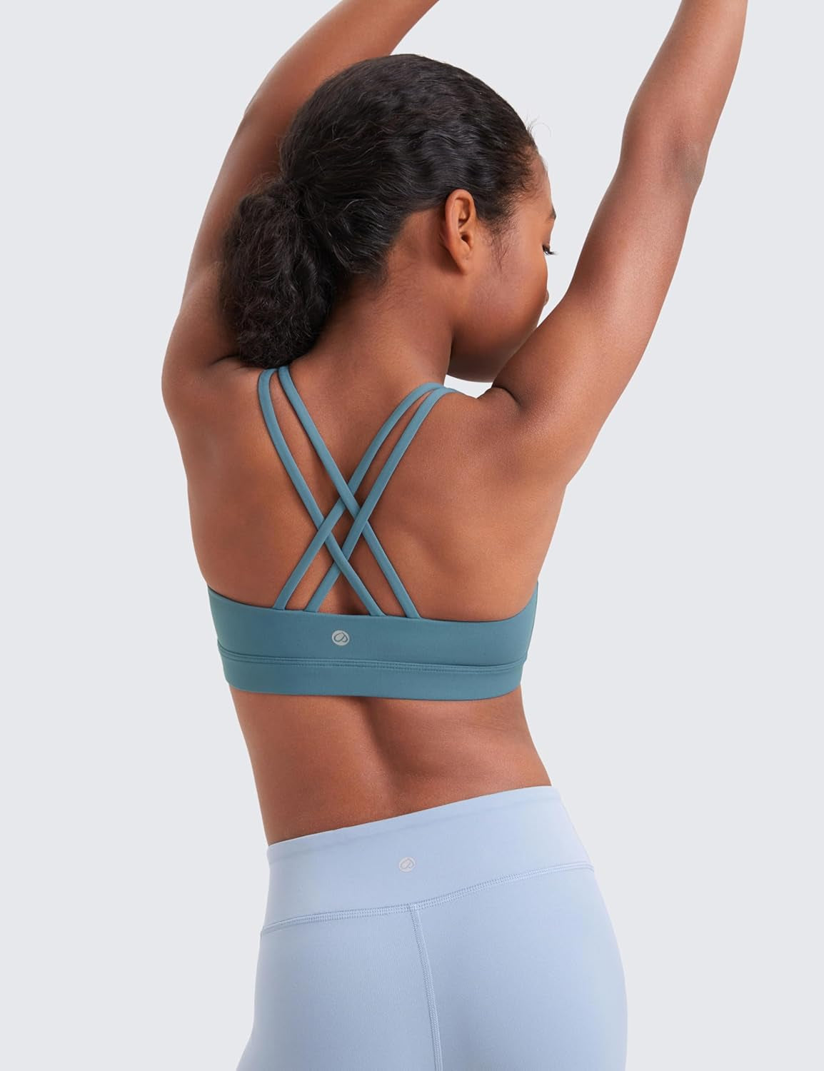 Girls Butterluxe Training Bra - Strappy Scoop Neck for Teens Kids Yoga Sports Comfort Dance Crop Top - WORLD TIME VISITS
